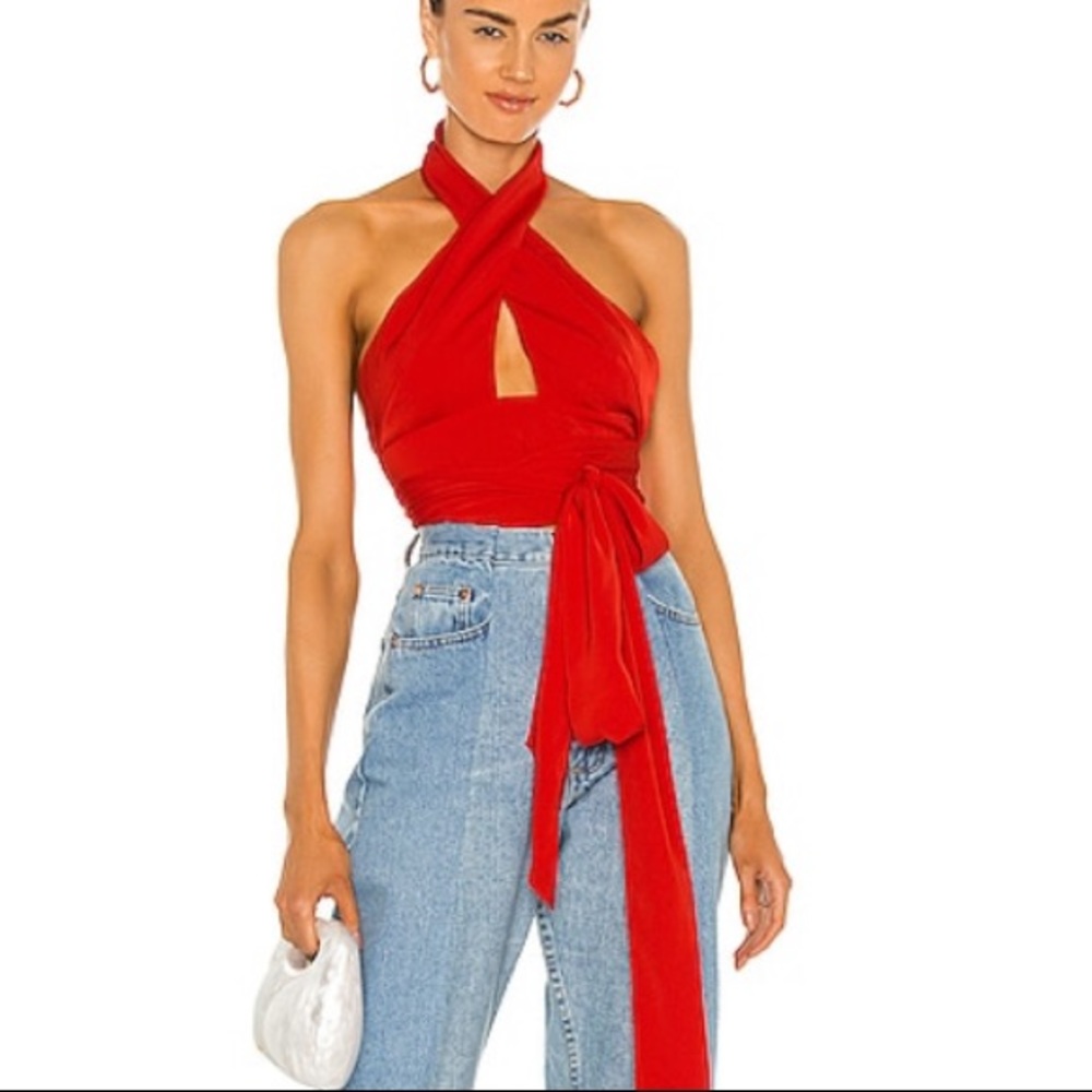 Superdown Jennifer Wrap Top